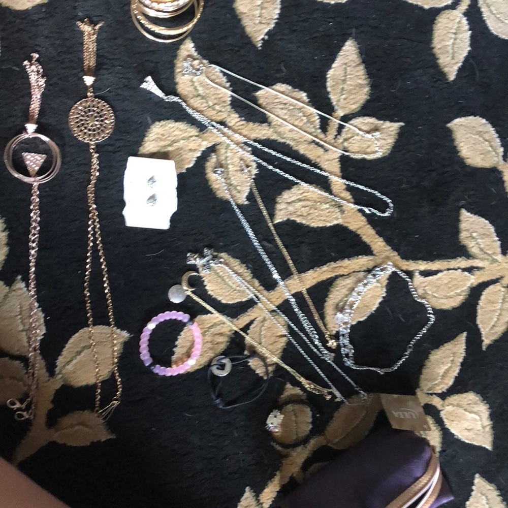 Jewelry (set or individual) + beauty bag